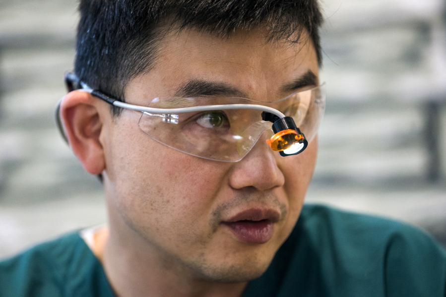 Dr. Ron Hsu says he has had to limit the number of Medicaid patients he&rsquo;ll see at his clinic, Storybook Dental in Camas. (The Columbian files)