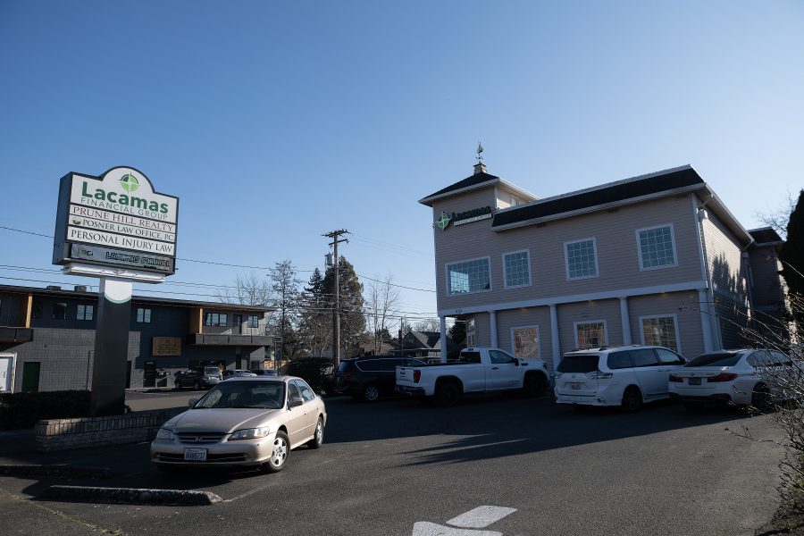 The former location of Surro Connections, which was once a reputable surrogacy agency that operated out of Camas, is pictured Jan. 23. The agency abruptly closed late last year, leaving clients without access to the tens of thousands of dollars needed to pay the surrogates carrying their children. The whereabouts of the company&rsquo;s founder, Megan Hall-Greenberg, are unknown. (Amanda Cowan/The Columbian files)