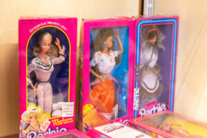 The Barbie exhibit at the Two Rivers Heritage Museum opened Saturday. (Photos by Bre Johnson/The Columbian)