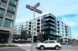 Multifamily buildings larger than 20,000 square feet, like the Broadstone Claro apartments, right, at The Waterfront Vancouver, are one of the types of buildings that will be beholden to the new Washington Clean Buildings Performance Standard. (Amanda Cowan/The Columbian files)