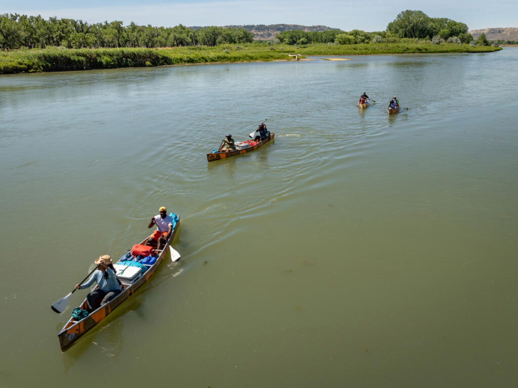 The documentary film &ldquo;Big Medicine: York Outdoors&rdquo; follows a group of Black educators as they the retrace the Lewis and Clark Expedition&rsquo;s journey through the Upper Missouri River Breaks National Monument in Montana. (Peter Carbonell/National Park Service)