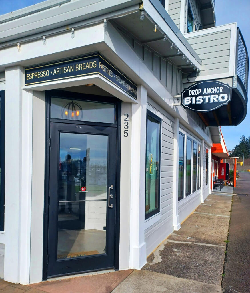 Drop Anchor Bistro, which just opened in December, is a sunny spot to enjoy scratch-made baked goods, espresso drinks, smoothies and sandwiches. (Monika Spykerman/The Columbian)