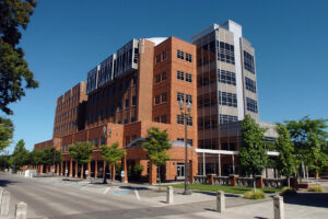 The Clark County Charter Review Commission meets in the Clark County Public Service Center, pictured here in 2007. The commission is considering charter amendments to place on the November ballot. (The Columbian files)