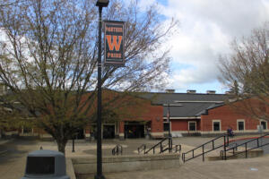 The Washougal School District is tightening security at three of its schools &mdash; including Washougal High, pictured here in 2022 &mdash; by locking gates during the school day. (Doug Flanagan/The Columbian files)