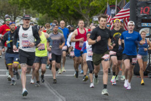 Runners compete in the Reflection Run event held by Why Racing in Washougal on Sunday. (Why Racing photo)
