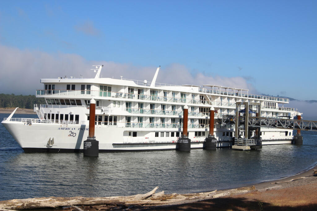 A representative from American Cruise Lines says river cruises in the region continue to become more popular. (Shari Phiel/The Columbian)