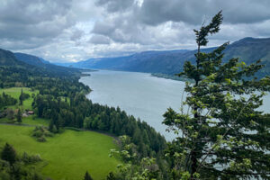 Lower Columbia River and Beacon Rock. (Washington Department of Fish & Wildlife photo)
