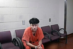 Isaiah Florentino Mattoon Pantoja, 19, appears Monday via Zoom in Clark County Superior Court on suspicion of second-degree murder and two counts of first-degree assault. (Will Denner/The Columbian)