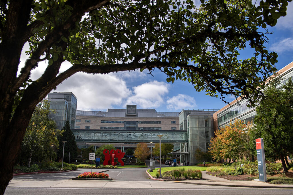 Legacy Salmon Creek Medical Center is pictured Sept. 10, 2024. (Amanda Cowan/The Columbian files)