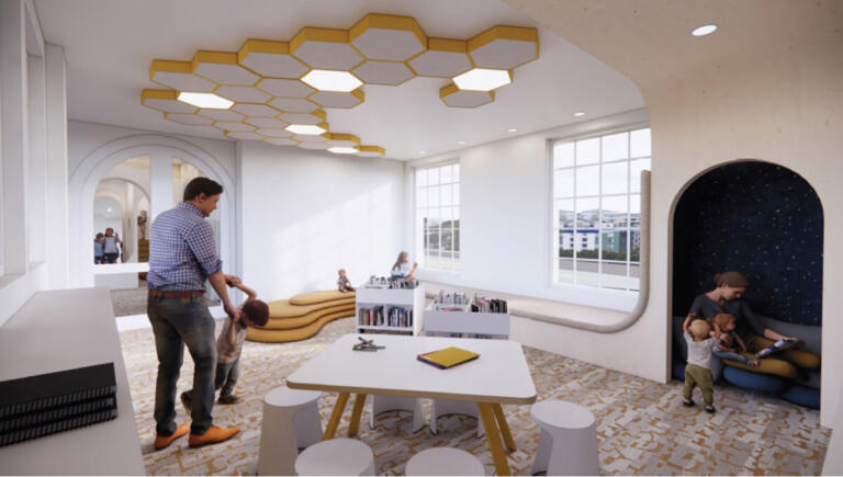 The Camas Public Library is beginning a renovation project that will expand its children&rsquo;s area to create spaces for early literacy development, movement-based learning and project-based learning.