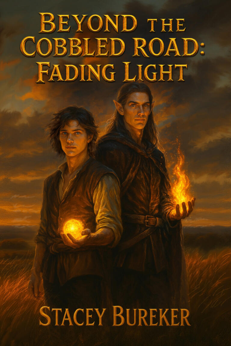 &ldquo;Beyond the Cobbled Road: Fading Light&rdquo; by Clark County author Stacey Bureker.