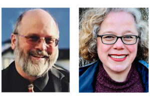 Richard Mahar, left, and Jaynee Cavaness