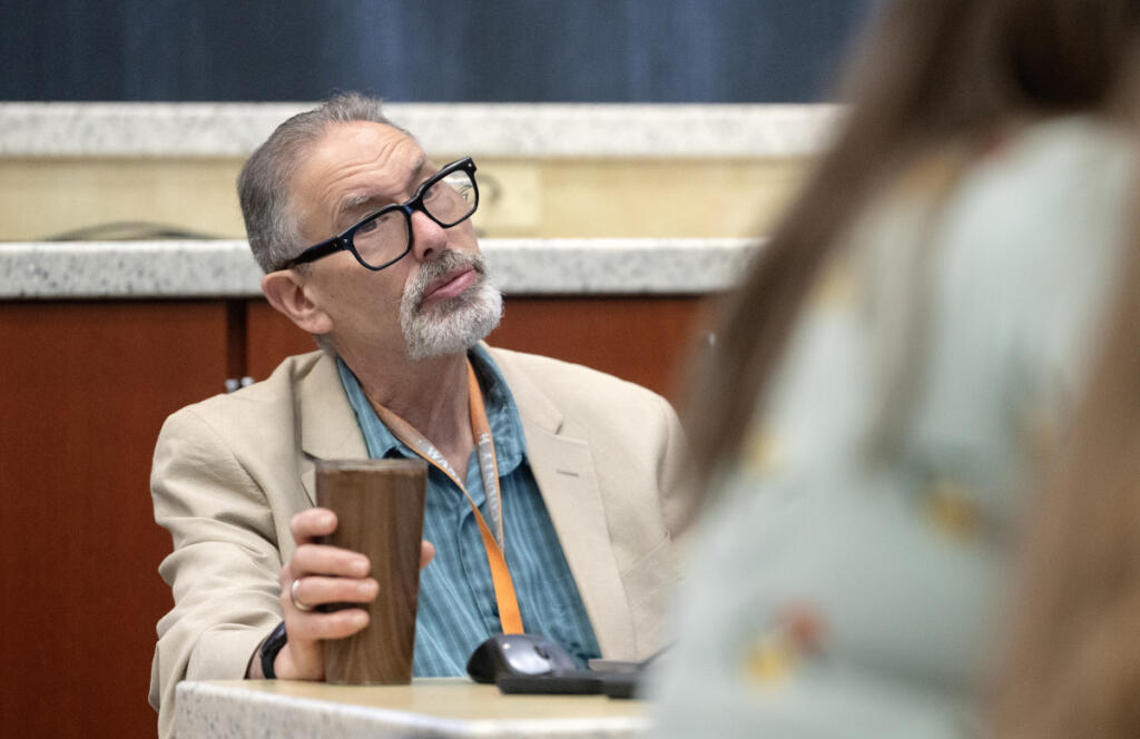 Dr. Alan Melnick said cuts to Clark County Public Health are not as significant as announced. (Amanda Cowan/The Columbian)
