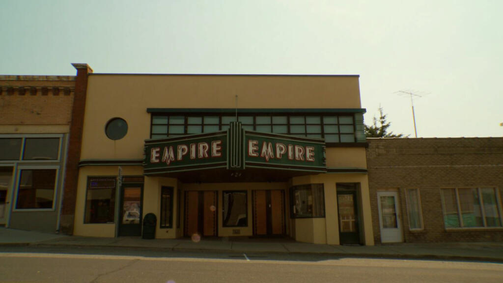 Empire Theater in Tekoa.