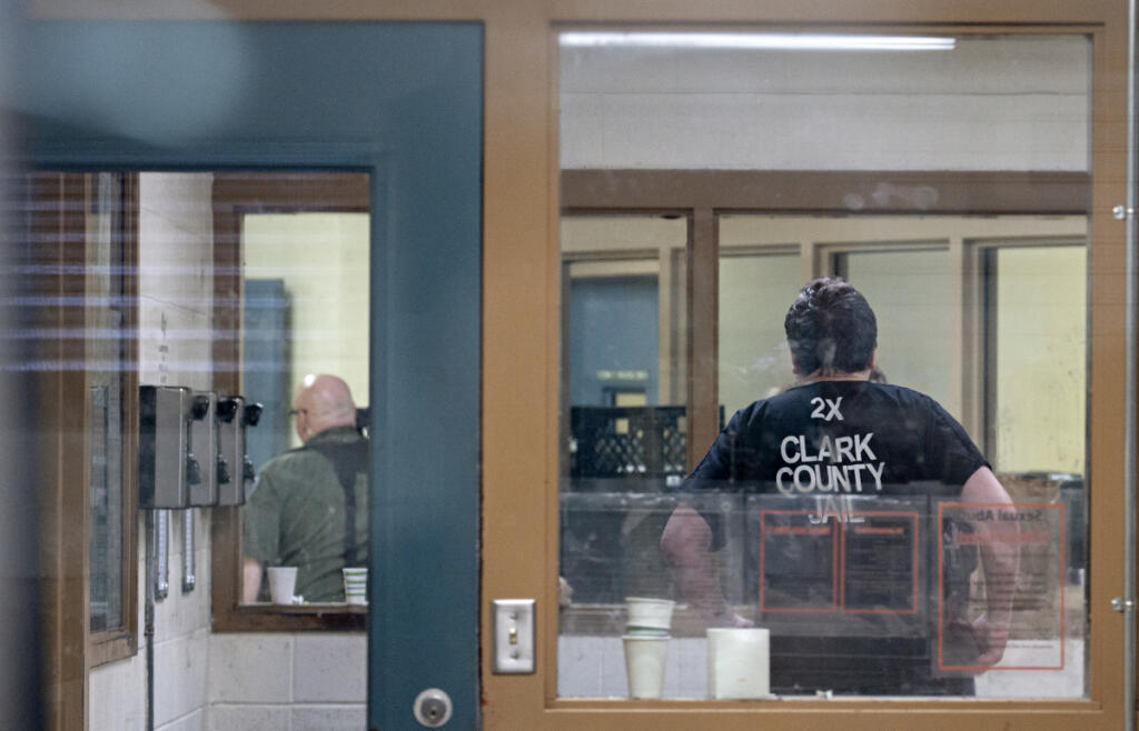 The Clark County Council voted Tuesday to place a $366.2 million general obligation bond on the November ballot. If approved by taxpayers, <a href="https://www.columbian.com/news/2026/jul/03/clark-county-council-poised-to-move-forward-on-partial-rebuild-of-jail/">the measure would fund a sweeping remodel and expansion</a> of the 1980s-era county jail, as seen July 2, along with upgrades to courthouse facilities and construction of a new headquarters for the sheriff&rsquo;s office. (Amanda Cowan/The Columbian files)
