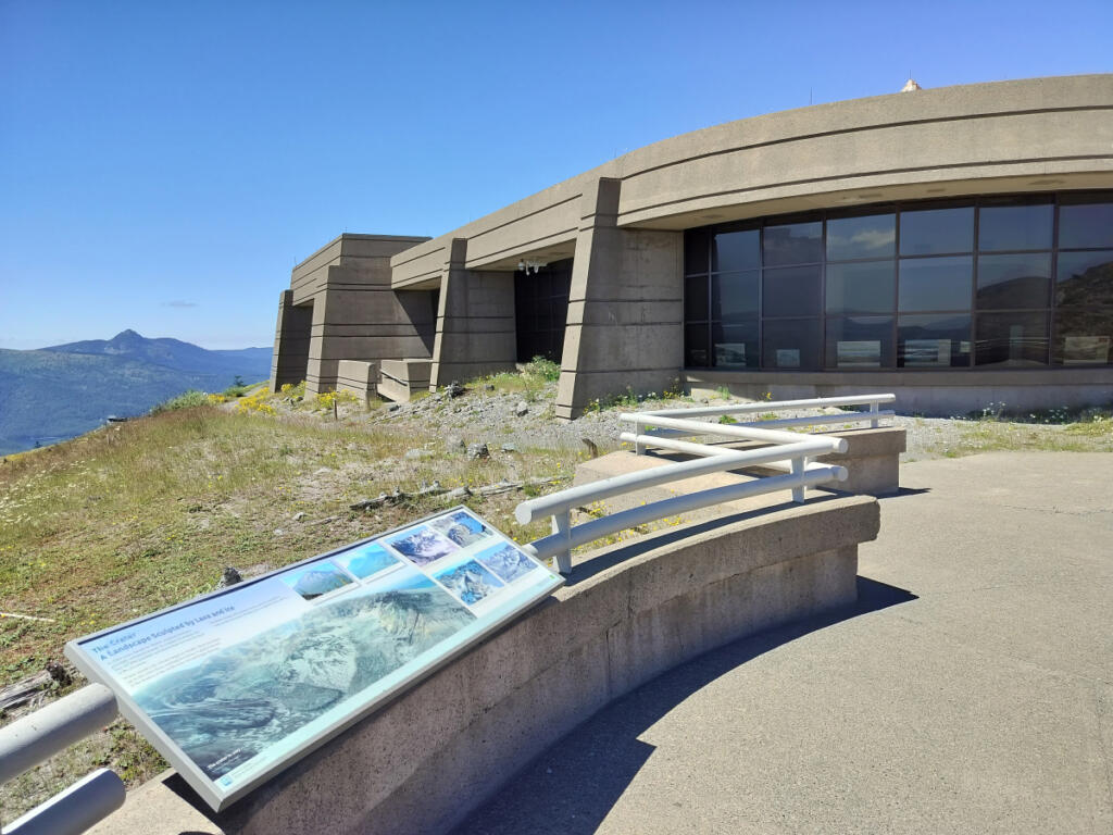 The Johnston Ridge Observatory at Mount St. Helens is the same as ever, except that it&rsquo;s closed &mdash; likely until 2027. (Scott Hewitt/The Columbian)