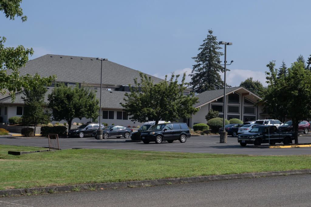 Grace Church, which shares space with Agape Christian Academy, is pictured in Camas on Tuesday morning. Agape Christian Academy, a private K-12 school, is shuttering its high school program, citing a lack of demand. (Amanda Cowan/The Columbian)