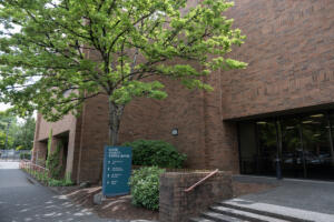 The Clark County Justice Center is pictured June 2. Clark County will seek grant funds to sustain electronic monitoring programs and bolster local law enforcement. (Amanda Cowan/The Columbian files)