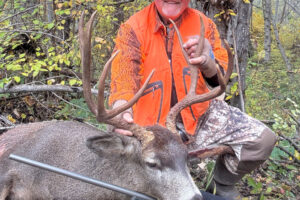 Buzz Ramsey of Klickitat holds a fine West Klickitat buck deer from 2025. Ramsey hunts the West Klickitat Unit during the general seasons every year, but it has taken more days afield to find success in recent years. (Photo courtesy Buzz Ramsey)