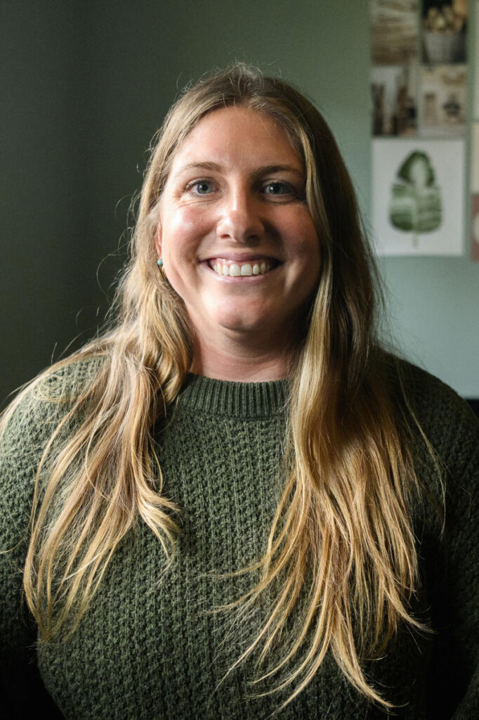 Child and family therapist Allison Traina, shown Thursday at her office in the Children&rsquo;s Center, urges parents to watch for increased stress and anxiety in their children as the school year gets underway. (Taylor Balkom/The Columbian)