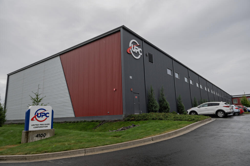 Representatives from NASA visited United Precision Corp., a Washougal-based aerospace manufacturer, on Thursday morning.