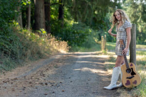 Camas resident Jette Bigelow, who performs under the stage name Jette B, released two new original songs Oct. 9 on Spotify. (Michael Verity Photography)