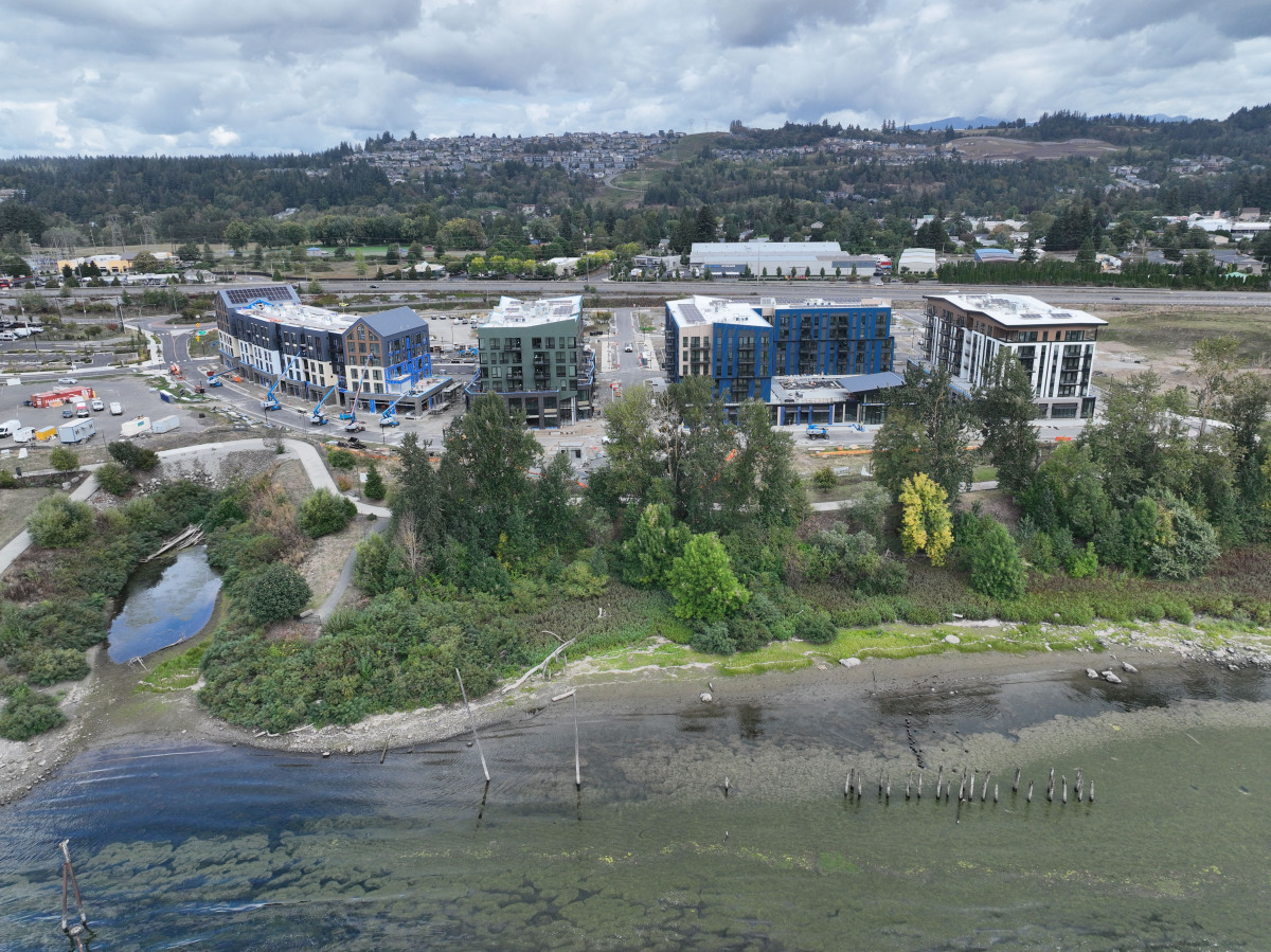 The Hyas Point waterfront development in Washougal in September. (Contributed by Central Bethany)